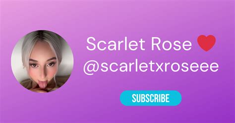 scarletxroseee porn|Scarletxroseee Scarlet Rose ️ onlyfans Free Leaked Porn Videos